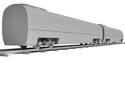 Detailed Speed Train UT 3D model
