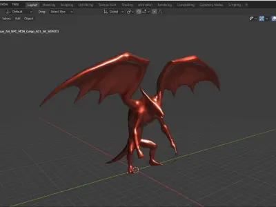 Gargo Dorgan For Your Game And Animation Low-poly 3D model Low-poly 3D model V1