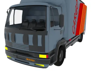 Truck 3D model by bilalgok