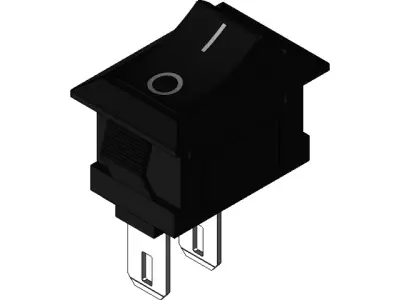 Switches Low-poly 3D model