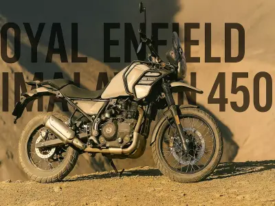 ROYAL ENFIELD HIMALAYAN 450 3D SCAN 3D model