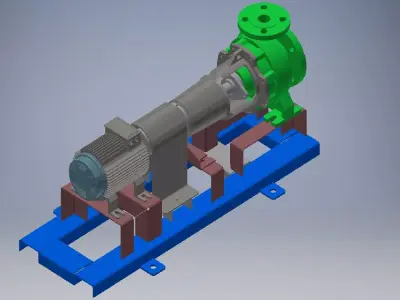 CENTRIFUGAL PUMP 3d model 3D model purchase