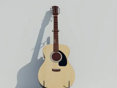 Guitar 3D model purchase