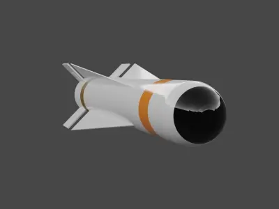 AGM 65D marverick missile 3D model