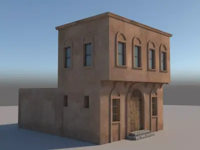 Old style House 3D model