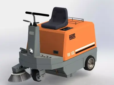 RootsSweep RB 100 3D model