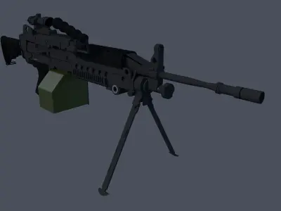 I249 Mod SAW 3D model
