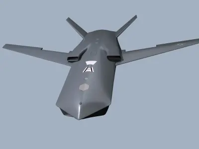 Gambit 2 UCAV 3D model