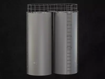 Storage Tank Free 3D model purchase
