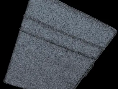 Notebook High Poly ipad case 3D model