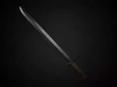 Medieval Swords Low-poly 3D model purchase