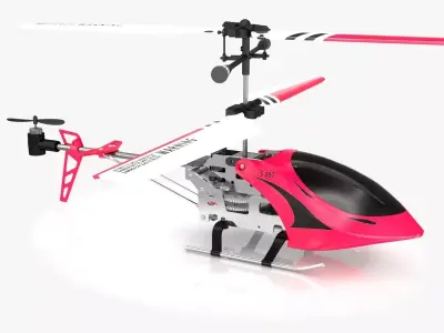 Helicopter Toy 3D model