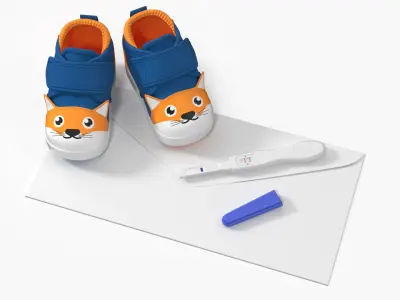 Announcement of a Future Child 3D model