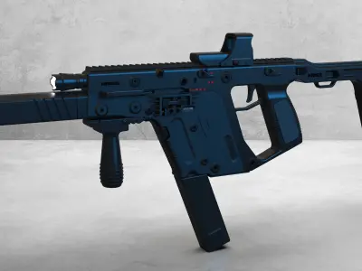 kriss vector suppressor 3D model