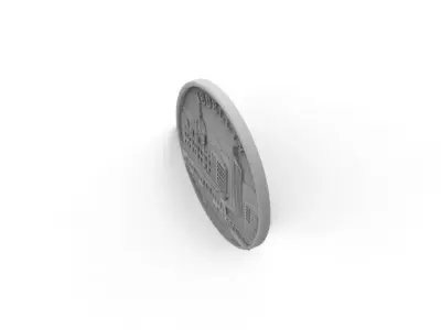 moneda medellin  3D print model