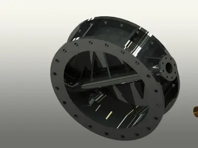 Throttle  Valvola a farfalla Free 3D model