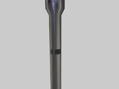 Socket Wrench Low-poly 3D model