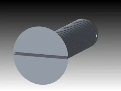 Screw Free 3D model by surajmal-1 from CGTrader