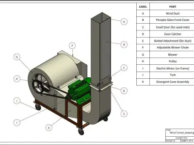 Wind Tunnel Free 3D model