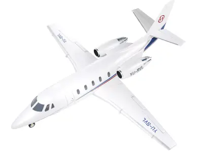 Cessna Citation XLS Private Jet 3D model