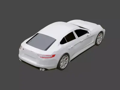 Porsche Panamera 3D model