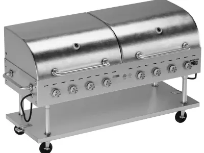 Restaurant Kitchen Equipment 02 3D model