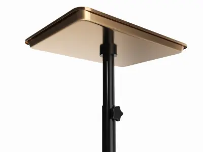 Utility Rolling Cart with Tray 3D model