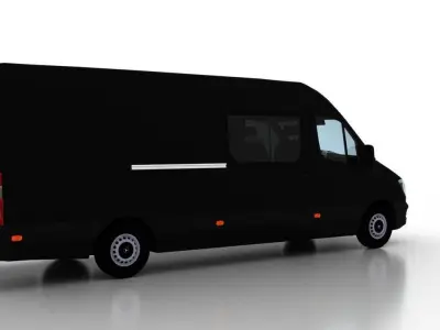 Mercedes Benz Sprinter L4H2 2015 Crew Van EU 3D model