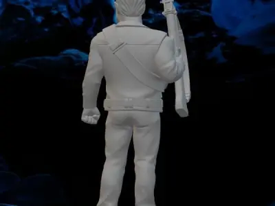 Terminator Cartoon Uncle Bob 3D print model