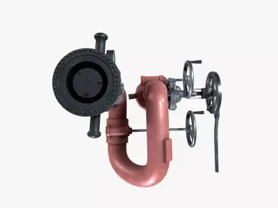 Fire Monitor 3D model