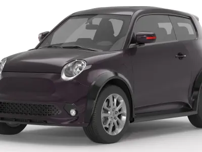 Generic Microcar 02 3D model