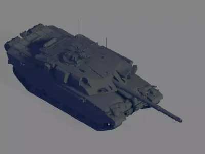 Challenger Mk 3 DS 3D model