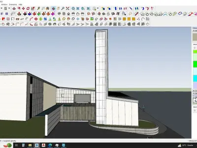 A Virtual Voyage in Contemporary Art - Museum 3D Model 3D model