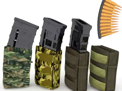 magazine holder set  3D model