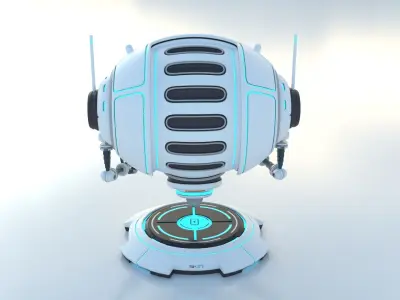 Intelligent Elf Robot 3D model