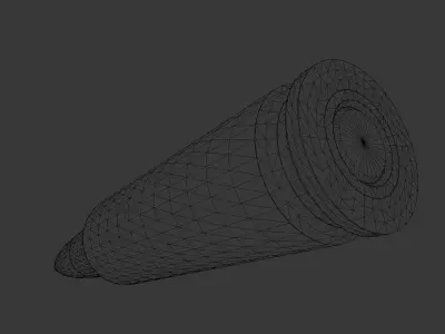 5-45x39 Ammo Free low-poly 3D model
