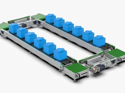 Speed Chain Transplanting Body Line 3D model