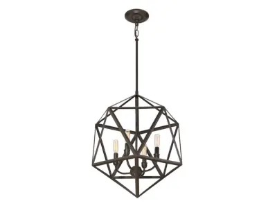 Industrial Pendant Light 3D model