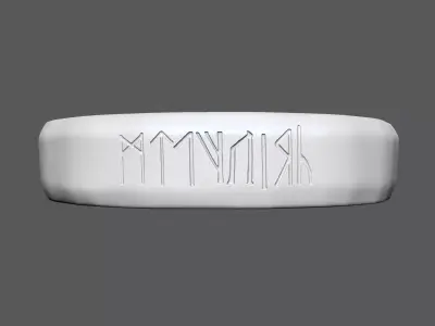 Anglo Saxon Ring 3D Print Model 3D print model