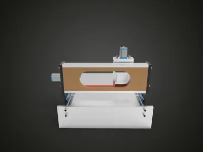 CNC Machine 1 3D model