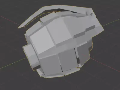 Katsuki Bakugo guantes 3D model