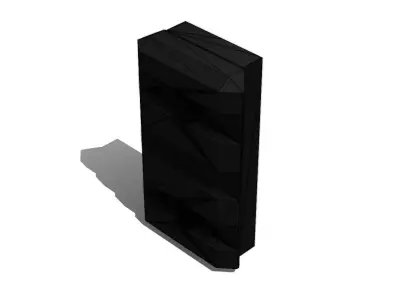 Trilho Picatinny 3 Keymod Rail 3D model