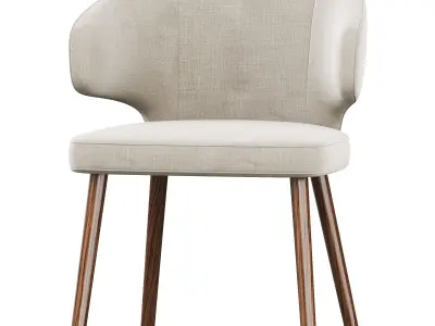 Modern dining chair 3D model order