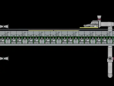 Resistance--Industrial Machinery 3D model