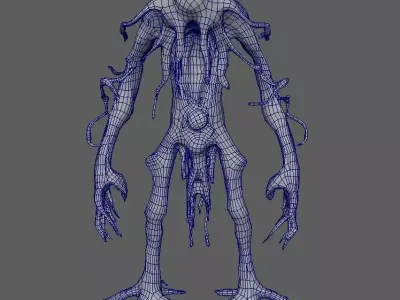 Creature 3D model 17
