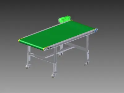 Conveyor Belt Free 3D model buy