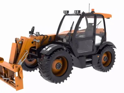 JCB  Farm Machinery PBR 3D model
