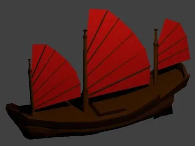 Simple Ship  3D model