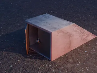 Bomb shelter 3D model