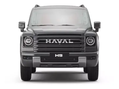 2026 GWM Haval H9 with Interior  3D model